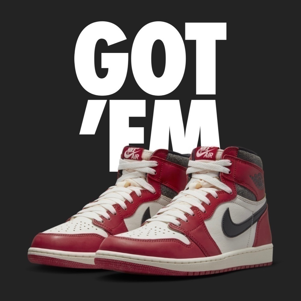 Jordan 1 Lost and Found Sz 10